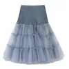 Skirts 2021 Fashion Summer Womens Lady Girl Cute Modis High Quality Waist Pleated Short Skirt Adult Tutu Ball Dancing 50