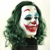 Movie Joker Arthur Fleck Mask Cosplay Latex Maski Halloween Party 200929
