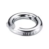Nxy Cockrings Adjustable Metal Cock Ring Penis Pendent Male Delay Weight Exercise Chastity Sex Toys Drop Shipping 1210