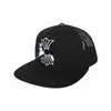 Conception lettre broderie courbure mode vague casquettes mâle Hip Hop voyage visière maille mâle femme croix Punk Baseball chapeaux dernier