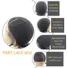 레이스 가발 Pixie 브라질 인간의 머리카락 100 % 짧은 밥 스트레이트 T 부품 가발 HD 투명한 전면 흑인 여성용