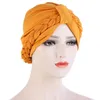 Head Scarf för muslimska kvinnor Solid Turban Braids Bonnet Hijab Cap Inner Hijab Beanies Skullies Femme Musulman Arab Wrap Turbantes