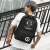 SenkeyStyle Black Backpack for Men Casual Large Capacity Waterproof Travel Backpacking Summer Fashion Light Daily Bag for Male