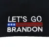 Newllets Go Brandon Beanie Winter Hats 2024 ترامب محبوك الصوف التطريز قبعة الرئيس الانتخابات الدافئة قبعات العالمي RRE11370