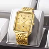 Heren Luxe Rvs Gold Watch Top Merk Relogio Masculino Geneva Rechthoek Quartz Horloge Man Business Horloges Mens 2020 X0625