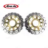 ARASHI FRONT Bromsskivor Rotorer för Honda CBR929RR 2000 - 2001 / CBR954RR 2002 - 2003 Motorcykel CNC Brake Disk Aluminium