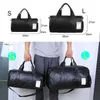 Leather Gym Bags Fitness Training Sports Bag For Men Women Sac De Sport Gymtas Travel Luggage Traveling Outdoor Yoga Bag XA627WA Y0721