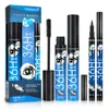 YANQINA Black Liquid Eyeliner + 3D Mascara 2pcs in 1 Quick Drying Waterproof Non-smudge Eye Liner Pencil Makeup Set 8827#