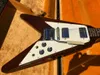 Marc Bolan Christies Auction Walnut Brown Flying V Guitar Harmonica Vibrola Tremolo Bridge Chrome Hardware Tuilp Tuners4900146