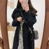 Outwear Warm All Match Streetwear Sale Elegant Chic Loose Retro Female Casual Long Clothe Women Coats 210525