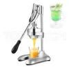 Edelstahl-Zitrusfruchtpresse Orangen-Zitronen-Entsafter-Maschine Obstpressmaschine Presse Entsafter Home Commercial