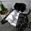 Kobiety w damskim parkas bańka bąbelkowa plon parka płaszcza puff panie futra plus size niestandardowe zimowe klejenie pufluki bombowce