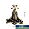 Retro Bronze Medite Zen Budismo Estátua Estátua Incenso Burner Stick Decoração Decoração Decoração Preço de Fábrica Especialista Qualidade Mais Recente Estilo Original Status