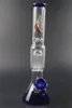 Blue Color Glass Water Bongs for Oil Dab Rigs Hookah with Bowls Smoking Accessories