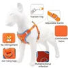 Halsboorden Leidingen Huisdier Reflecterende harnas Medium Large Lead Walking Running Honden Borstband Vest Verstelbaar