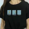 Kuakuayu HJN Van Gogh Van Goghing Van Gone Meme Divertente T-Shirt Unisex Hipsters Carino Stampato Tee 210306