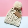 Lüks Kış Bonnet Pırlanta Beanie Erkek Kadın Moda Tasarımcıları Kadın Günlük Örgü Yün Sıcak Gorro Beanies Kafatası Kapakları Açık H6293217