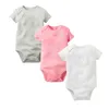 Baby Romper Baby Jumpsuits Cotton High Quality Cheap Solid Colors Multi Colors Short Sleeves Triangle Romper Baby Onesies 0-24M EUR 23 Y2