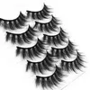 5 pairs lashes fluffy handmade false eyelashes soft long natural faux cils 3d eyelash extension make up tools