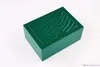 Thout Caffence Dark Green Watch Box Gift Woody Case для R Tage Card Card Card и Papers Swiss Watch Box257d