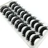 Eye Lashes DD Curl 10-23mm Russian Curls Eyelashes 3D Faux Cils Reusable Fluffy False Lash Make Up Tools Wholesale In Bulk Pestanas Postizas 3D