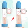 NXY Sex Pump Toys Bombas eléctricas para pene Manga Herramientas de bomba para agrandar el pene Juguetes sexuales USB para hombres Dispositivo para agrandar el pene al vacío Extensor de pene para hombres 1125