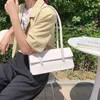 Avond tassen lederen schouder ontwerper groene mode tas vrouw baguette satchel vrouwelijke draagtas luxe handtas voor vrouwen 2021 handtassen