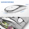 Jelly Comb Acturedable Type-C + USB 2.4GW Wireless Mouse Dual Mode Metal Foodess Wild Mice Mackook Notebook PC ноутбук