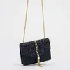 HBP Fashion Small bag women's 2021 new fashion Diao chain One Shoulder Messenger Bag fragrance Sequin tassel