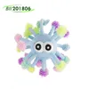 5 tum Vent Fidget Leksaker Convex Eye Luminous Hedgehog Multi-Head Octopus Glowings Hed Sea Urchin LED Glödande boll Toy 100pcs DHL