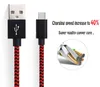 مايكرو USB نوع C كابل USB C شاحن سريع شاحن مضفر الكابلات 1 متر 3ft 2 متر 6ft شحن سريع الحبل لملاحظة 10 S10 زائد هواوي P30 P40 برو