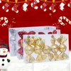 Christmas Decoration Electroplate Candy Props Xmas Tree Pendant Window Counter Decor Colorful Candies 5pcs/box