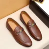 A1 handgemaakte lederen mannen schoenen luxe merken Italiaanse casual heren loafers ademend rijschoenen slip op mocassins