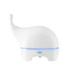 USB aroma diffuser grappige olifant dc 5v ultrasone essentiële oliediffuser kleur led vochtige luchtbevochtig luchtbevochtiger fogger y2230703