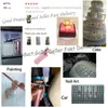 Top 0.4mm Roze Mini Luchtcompressor Kit Luchtborstel Paint Spray Gun Airbrush Voor Nail Art Desgin Tattoo Craft Cake Tool Set 211231