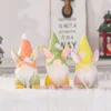 Ostern Niedliche Gesichtslose Sachen Plüsch Puppe Gnome Hase Dekoration Handgemachte Kaninchen Elf Plüsch Spielzeug Puppe Figuren Urlaub Party Liefert)