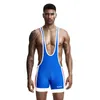 Body Shapers pour hommes Lutte Singlet Hommes Body Sexy Mens Undershirt Lingerie Combinaisons Bodywear298B