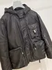 Moncler jas heren Winter Designer Katoenen jas Hoge kwaliteit gerecycled vezel Nylon Multi Pocket Zip Ing US Size Straight Tube Loose Edition Heren