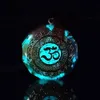 Om Symbol Orgonite Luminous Energy Pendant Natural Crystal Chakra Orgon Energizing Necklace Absorbs Negative Healing Jewelry1628861