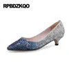 Sapatos de vestido Multi Colorido Senhoras Europeias Pontilhas Dedo Do pé Noiva 3cm 1 polegada 12 44 Bombas Plus Size Stiletto High Saltos roxo