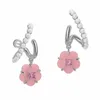 Dangle lustre personnalité mignon fleur nouvelles boucles d'oreilles pour femme Style coréen 2022 printemps été à la mode Pendientes