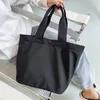 Evening Bolsas De Lona Mulheres Mulheres Shopper Saco De Pano Grande Tote Para As Mulheres 2021 À Prova D 'Água Nylon Mulher Shopping Senhoras Bolsa de Praia