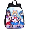 Enfants Sacs Anime Sailor Moon Tsukino Usagi Bookbags Belle Enfants Sac Bébé Filles École Sacs À Dos Mochila Infantil Sacs D'école X0529