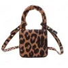 Çocuk Mini Çanta Tote Sevimli Leopar Crossbody Çanta Çocuklar Için Küçük Para Cüzdan Kılıfı Bebek Kız Parti Çanta