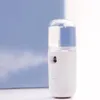 Feestartikelen Mini Face Stream Beauty Spray Handheld Water Machine Hydraterende Nano Ionische Mist Gezichtsbevochtiger Sauna Facial Por7751204
