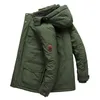 Designers Styles veste d'hiver hommes épais rembourré Parka polaire doublure manteau col de fourrure à capuche vêtements d'extérieur chauds mâle multi-poches Windpr