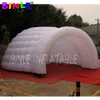 개인화 된 8x8 미터 LED 조명, 블로우 업 돔 마키와 함께 대형 흰색 풍선 이글로 텐트 판매