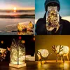 2/5/10M USB LED String Lights Copper Silver Wire Garland Light Waterproof Fairy Lights For Christmas Wedding Party Decoration