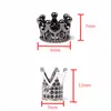 Andra 5st Micro Pave Crown Bead Charm Copper Alloy Inlay Zircon Spacer Pendant för smycken som tillverkar DIY -armband Tillbehör Wynn22