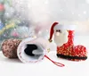 Christmas Tree Gift Bags Santa Claus Cute Sequined 3D Boots Candy Socks Xmas Tree Pendant Decoration